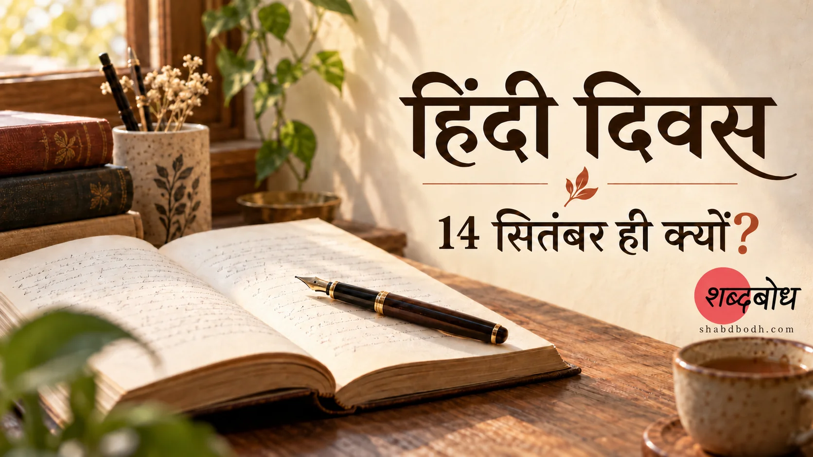 हिंदी दिवस 14 सितंबर को क्यों मनाया जाता है